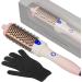 K&K Hot Hair Brush 38mm - Keratin Protect Heated Barrel | Ionic Smooth Shine Volumize Comb | Dual Voltage Hair Straightener Curler Styling Tool - Buy Online on GoSupps.com