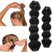 Goldrose Beauty BUN Hot Hair Bun Maker 2 Piece Set - Small & Large Doughnut Donut Buns Curler Accessory in Black - Buy Online on GoSupps.com