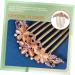 HONMEET Opal Comb Styling Hair Clips Comb Hair Clip Bride Hair Clip Hairbrushes for Woman Comb for Hair Barrettes for Thick Hair Wide Tooth Comb for Wavy Hair Combs for Women Purple Alloy - Buy Online on GoSupps.com
