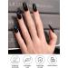 Ebanku 20pcs Cat Eye Black UV Gel Nail Foil - Self-Adhesive Nail Wraps & Stickers with Nail File - Perfect for Women & Girls Nail Decoration - Buy Online on GoSupps.com