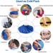DoeDoe Reusable Ice Bag Packs for Injuries - 3 Refillable Packs (6/9/11 inches) with Elastic Wrap - Hot & Cold Therapy for Pain Relief - Headache, No-Leak Medical Ice Bag - Buy Online on GoSupps.com