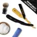 Buy Axiom Professional Straight Razor Kit - 30 Derby Blades Stainless Steel Shavette for Smooth Shaving | Perfect Gift for Men & Salons - International Shipping Available - Buy Online on GoSupps.com