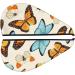 Microfiber Hair Drying Cap for Curly & Thick Hair - Soft Absorbent Butterflies Towel Wrap with Button - Quick Drying Hair Towel - Buy Online on GoSupps.com