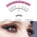 72pcs Cluster Individual Lashes D-12mm: DIY Natural Eyelash Extension with Thin Band - Reusable & Comfortable - Buy Online on GoSupps.com