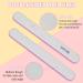 50pcs Nail Files 100/180 Grit Double Sided Emery Board for Acrylic and Natural Nails - Washable & Reusable - Ideal for Nail Salons - False Nails - Buy Online on GoSupps.com