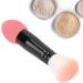 Multifunction Blush Brush Fluffy Fiber Makeup Brush for Liquid Makeup Loose or Blush (Rose Red) - Buy Online on GoSupps.com