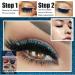 False Eyelashes Set 4 Pair Reusable Eyeliner and Eyelash Stickers 7 Color Waterproof Reusable Eyeliner Eyelash Stickers Easy to Use and Remove 7 color set 1 - Buy Online on GoSupps.com