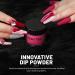 Aokitec Dip Powder 28g Classic Cherry Red Acrylic Dip Powder for Long-lasting Nail Art Strong Dip Nails Nail Powder for Nail Starter & Professional Home DIY Salon Use Quick Air Dry 03-Classic Cherry Red - Buy Online on GoSupps.com