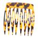 Ipetboom Hair Comb Hair Style Tools Hairpins Hair Topper Clips Hairbow Side Combs for Women Thick Hair Side Comb Hair Accessories Vintage Headgear Hair Piece Acetic Acid Bride Acetate Sheet
