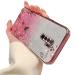 Tivenfezk nadoli glitter diamond case for xiaomi redmi 9 sparkle flower butterfly cell phone cover soft slope cover frame shiny silicone rhinestos etui protective cover xiaomi redmi 9 pink