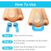 Silicone Magnetic Anti-Snoring Nose Clip - Stop Snoring & Improve Sleep (8pc) - Buy Online on GoSupps.com