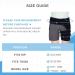 REAQER Hip Brace Groin Wrap - Compression Thigh Support for Sciatica Pain Relief | Unisex Left Leg - Black - Buy Online on GoSupps.com
