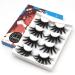 Losha 5D Faux Mink Lashes 25mm - 4 Pairs Pack | Dramatic Fluffy Volume False Eyelashes - Buy Online on GoSupps.com