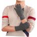 Mobestech 3 Pairs Grey Half Finger Compression Sports Gloves - Breathable Safety Hand Gloves for Indoor Use - Buy Online on GoSupps.com
