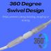 5 Pack Oxygen Tubing Swivel Connectors for Tangle-Free Oxygen Tubing - Buy Online on GoSupps.com