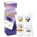 Dove Restore Hand Treats Collection Gift Set with a sleek glass nail file perfect gifts for her 2 piece
