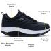QAUPPE Women's Walking Shoes with Arch Support - Wide Plantar Fasciitis Sneakers for Foot Pain Relief - Size 8 Wide - Black - Buy Online on GoSupps.com