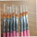 minkissy 3 Sets Gel Nail Brush Nail Art Supplies Detail Drawing Brush Nail Gel Kit De Manicura Nail Art Tips Builder Gel Builder for Nails Builder Gel for Nails Pink Tool Painted - Buy Online on GoSupps.com