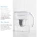 Clearly Filtered No. 1 Fluoride Water Filter Pitcher - BPA/BPS Free - Targets 365+ Contaminants incl. Fluoride, Lead, BPA, PFOA - Buy Online on GoSupps.com