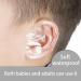 Waterproof Baby Shower Ear Covers - 50PCS Silicone Ear Protector Stickers for Swimming & Bathing - Buy Online on GoSupps.com