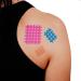 Kintex Cross Tape | Acupuncture Trigger Point Plaster A Blue (27mm x 20mm) - Buy Online on GoSupps.com
