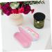 Buy Gatuida Double-Layer Glasses Case | Travel Accessories for Families | Mini Lens Contact Lens Container & Solution | Perfect for Outdoor & Household Use - Buy Online on GoSupps.com