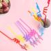 KisSealed 24 Pieces Mermaid Straws Party Favors for Mermaid Birthday Party Supplies Reusable Mermaid Drinking Plastic Straws Under The Sea Party Supplies Favors - Buy Online on GoSupps.com