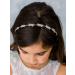 Sweetv Flower Girl Headband - Princess Crystal Hairpiece for Wedding, Birthday Party, First Communion - Buy Online on GoSupps.com