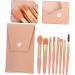 minkissy 5 Sets Travel Makeup Eyeshadow Brush Beauty Supply Cosmetology Kit Makeup Tool Women Favor Powder Applicator Brush Cosmetic Brush Wooden Handle Fiber Wool Lip Brush Miss - Buy Online on GoSupps.com