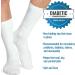 Diabetic Socks for Sensitive Feet | Non-Elastic Support for Men & Women | 8-15mmHG Compression for Circulatory Issues Edema & Neuropathy | XL White - Buy Online on GoSupps.com