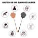 Buy Takuza Fly Gossip - 2 Pieces Pest Control with Mosquito Scraper | Effective Against Flies Wasps & Insects (Black & Brown) - Buy Online on GoSupps.com