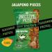 Pretzel Pete Pieces Pretzel Snack Pick N Mix | Choose From 8 Flavours | Buffalo Blue Cheese Pizza Cinnamon Honey Mustard Jalapeno Smokey Bacon BBQ Sour - Pack of 4 X 160g - Buy Online on GoSupps.com