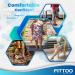 FITTOO Plus Size Compression Socks 20-30mmHg for Men & Women - Relief for Shin Splints Varicose Veins & Calf Pain - Open Toe Wheat 3X-Large - Buy Online on GoSupps.com