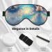 Cloudy Sky Eye Mask | Soft Adjustable Sleep Mask for Men & Women | Comfortable Nighttime Eye Cover - Buy Online on GoSupps.com