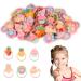 Unaone 40 PCS Hair Ties Stretchable Rubber Cartoon Elastic Hair Band Cute Hair Ties For Girls Little Hair Bands Ropes Ponytail Holder for Thin Hair Suitable for Baby Girls Toddlers Kids Children Type 3