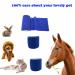 GSPCARE Mix Size Super Elastic Bandages for Vet Wrap & Sports - 4 Piece Assortment (Blue) - Buy Online on GoSupps.com