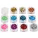 Nail Art Palette Kit - 12 Boxes Geometric Glitter Stickers for DIY Manicure Decoration - Buy Online on GoSupps.com