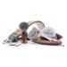 JAG Shaving Razor set - 6 Party Razor Set - Razor - Super Dachshaar Razor brush - Shaling soap - Shaling of shaving with lid - alum -block - puller - gift set made of wood