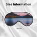 SSIMOO Lake Under Sunset Print Eye Mask | Double-Sided Soft & Light Blocking for Better Sleep Quality - Buy Online on GoSupps.com