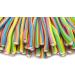 Rainbow Tutti Fruity Cable Pencil Sweets Long HALAL 1200g / 100 pieces - Buy Online on GoSupps.com
