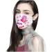 ZQP 1PC+2PCS Christmas Valentine's Day Face_Masks for Adult Resuable Washable Printed Face Bandanas Breathable for Outdoor Working Traving Camping - Buy Online on GoSupps.com