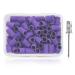 Ranrose 100 Pcs Sanding Bands for Nail Drill,Professional Fine Grit 180# Nail Drill Sanding Bands with 1 Pieces 3/32 Inch Nail Drill Bit for Manicures and Pedicures (180 Grit,Purple) 180#Grit,Purple