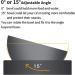 Jemirry Elevated Cat Bowl - Anti-Vomiting 15 Tilted Raised Stainless Steel Pet Bowls with Non-Slip Stand - Prevents Cat and Dog Vomiting, Protects Spine - Dishwasher Safe - Set of 2 Bowls - Buy Online on GoSupps.com