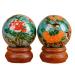 Unbaoding Ball Ball Ball Stretcher Magnetic Stress Ball Baoding Eisenball Solid Ball Hand -Roted Fitness Ball used for hand exercises (Color: C)