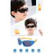 Kids Polarized Sports Sunglasses with Anti-Slip Band & Case | Flexible TR90 Frame for Boys & Girls 3-12 (Blue) - Buy Online on GoSupps.com