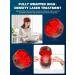 Casque de Repousse Laser Casque de luminoth rapie Rouge pour la Repousse des Cheveux et la Stimulation de la Croissance des follicules pileux Traitement Contre la Perte de cheve Brown - Buy Online on GoSupps.com