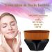 QiBusLeen Kabuki Foundation Makeup Brush - Large Body Brush for Blending Liquid Makeup, Cream, and Powder Cosmetics with Portable Case (Black) - Buy Online on GoSupps.com