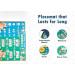 UNCLE WU Learning About Money Placemats - Early Childhood Education Materials Preschool -16 x 12 inch Waterproof Poster Learning Money - Buy Online on GoSupps.com