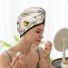 Hair Towel Wrap with Button - Quick Drying Hair Turban for Women | Little Birds Design - Buy Online on GoSupps.com