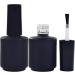 Empty Glass Nail Polish Bottle With Brush Black 15ml 5 Pieces - Buy Online on GoSupps.com